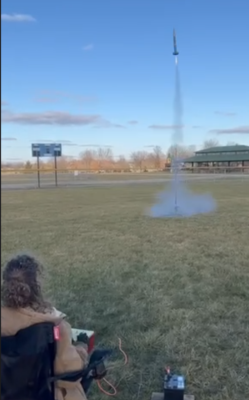 Test launching my ARC rocket